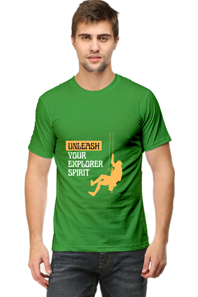 Men’s “Unleash Your Explorer Spirit” T-Shirt