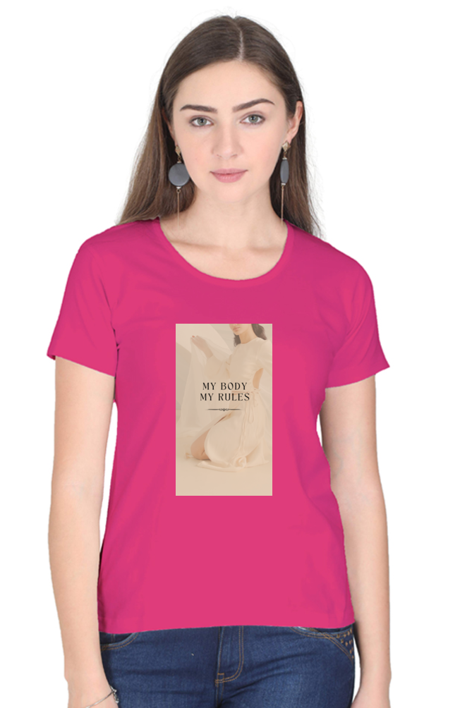 Women's "My Body, My Rules" T-Shirt