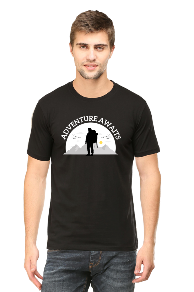 Men’s “Adventure Awaits” T-Shirt