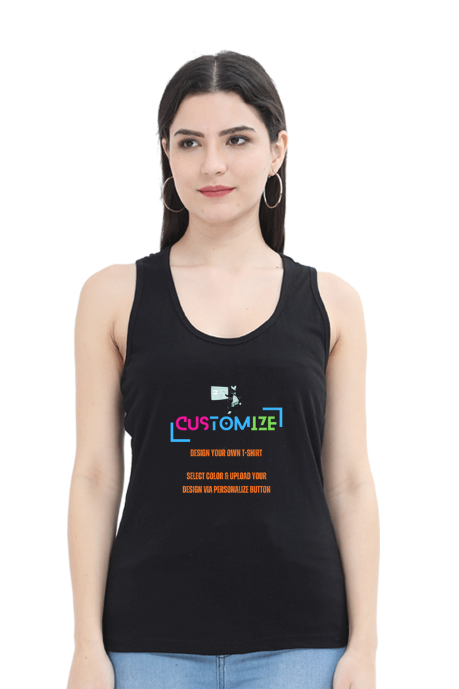 Customizable || Design Your Own Cool Tank Top || Women's Tank Top