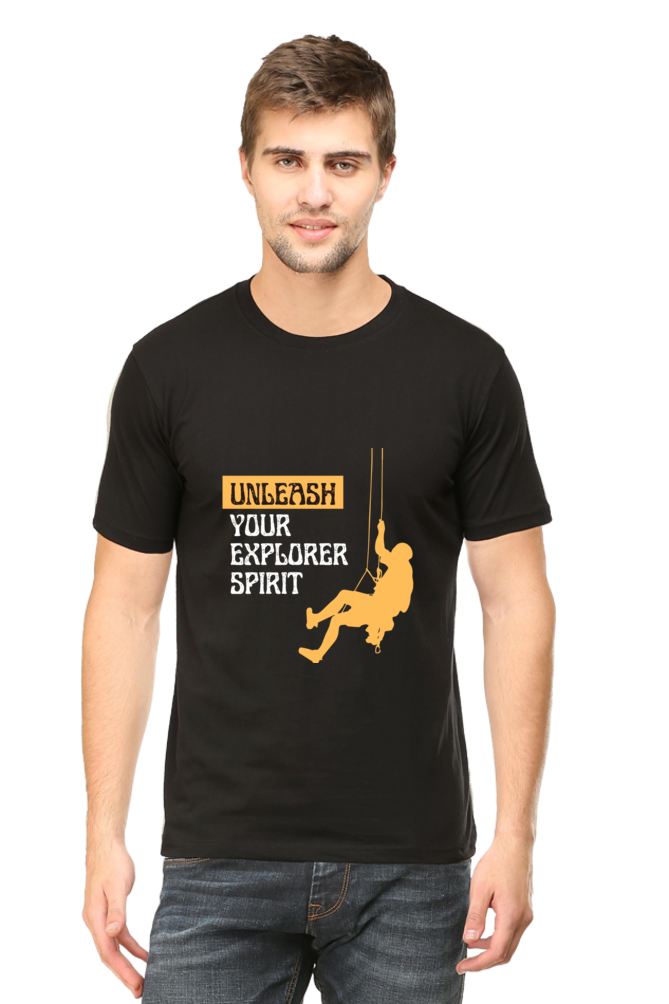 Men’s “Unleash Your Explorer Spirit” T-Shirt