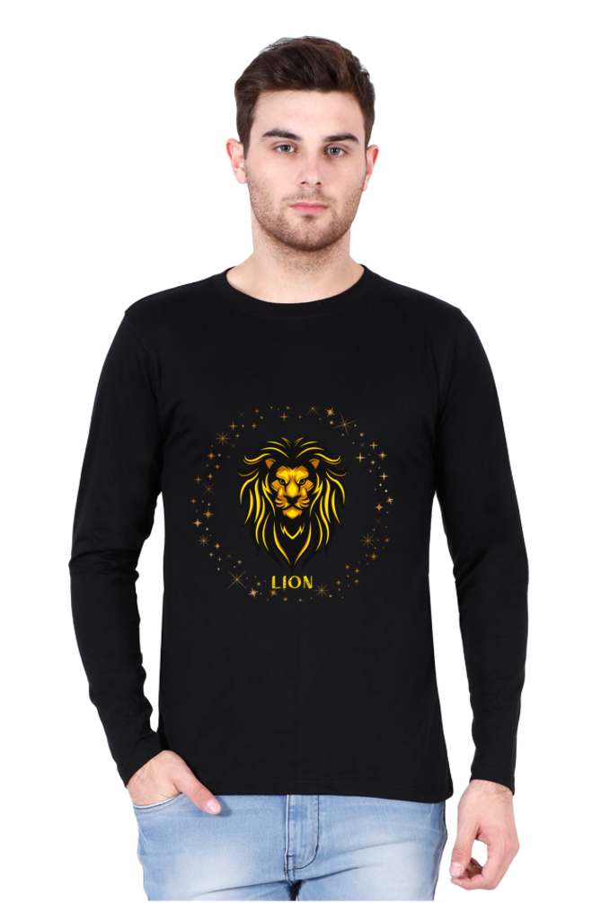 Men's "Lion" Round Neck T-Shirt