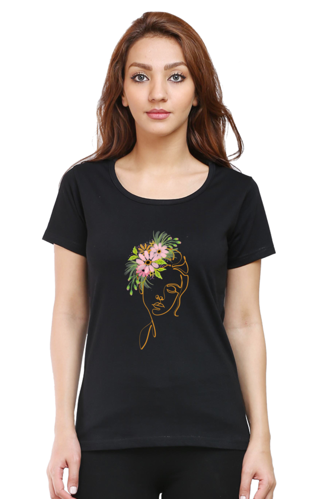 Flower Crowned Women's T-Shirt