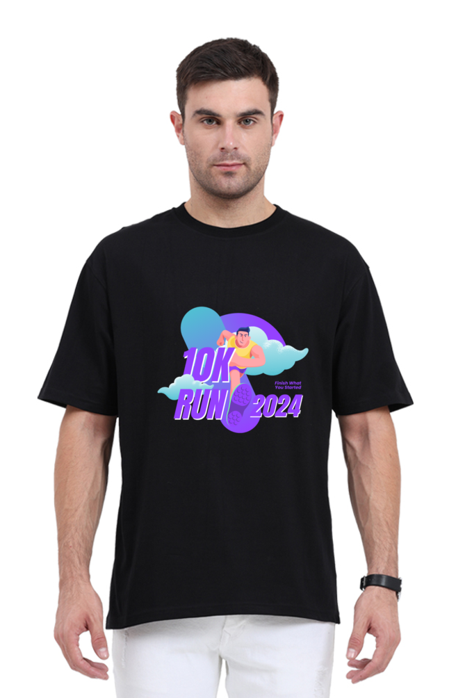 Unisex Oversized T-Shirt - 10K Run 2024 Edition