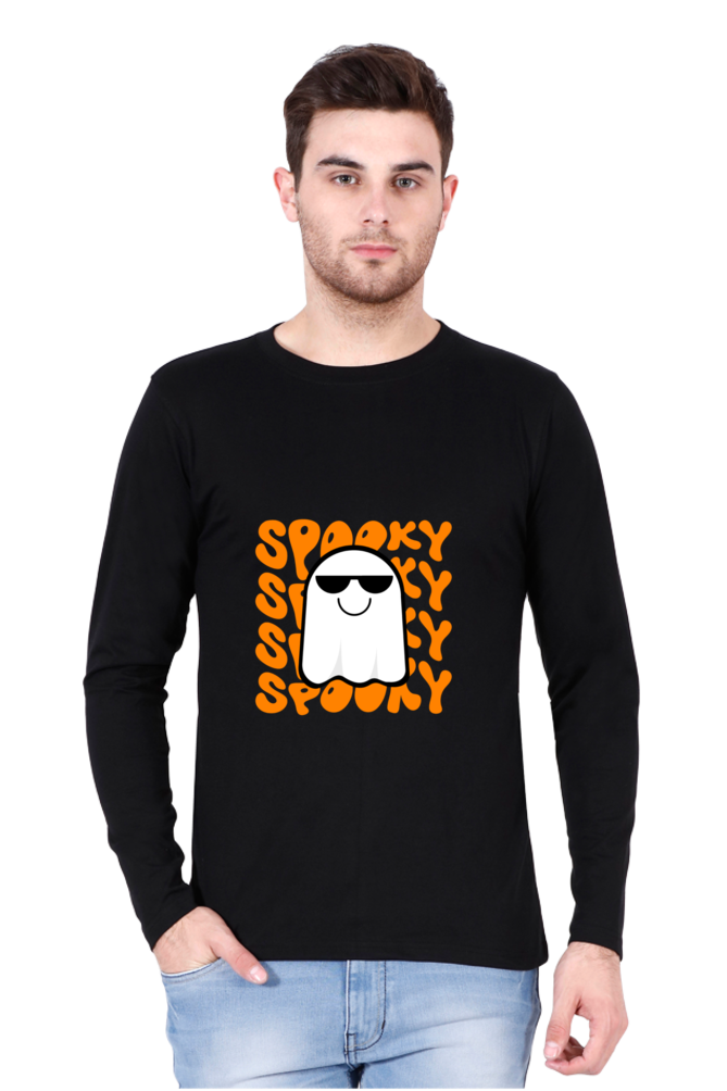 Men's Spooky Round Neck T-Shirt