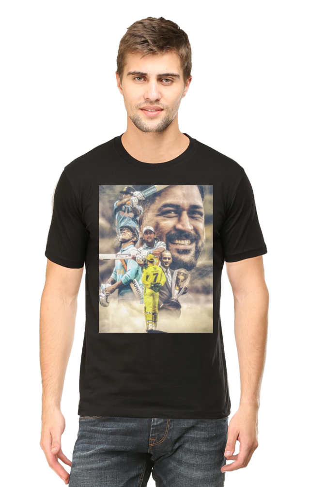 Unisex MS Dhoni "Mahi | Thala" T-Shirt