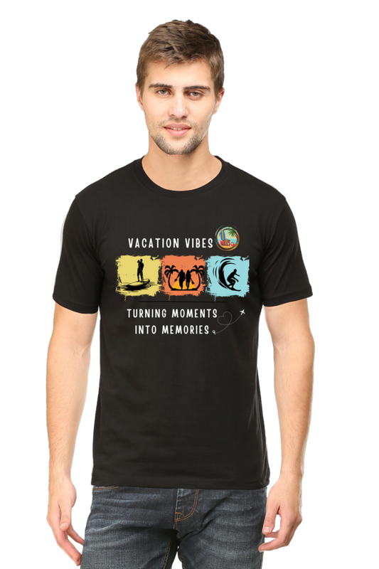 Unisex T-Shirt - "Travel Vibes: Turning Moments Into Memories"