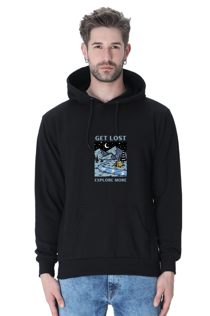 "Explore More" Unisex Hooded Sweatshirt