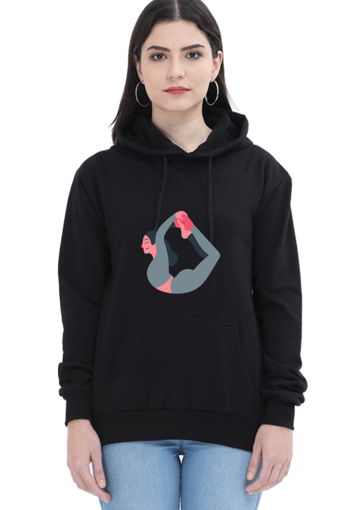 Unisex "Yoga Vibes" Hooded Sweatshirt