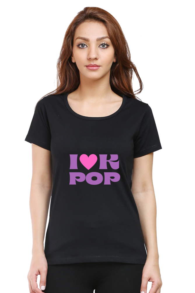 Women's "I Love K-Pop" T-Shirt