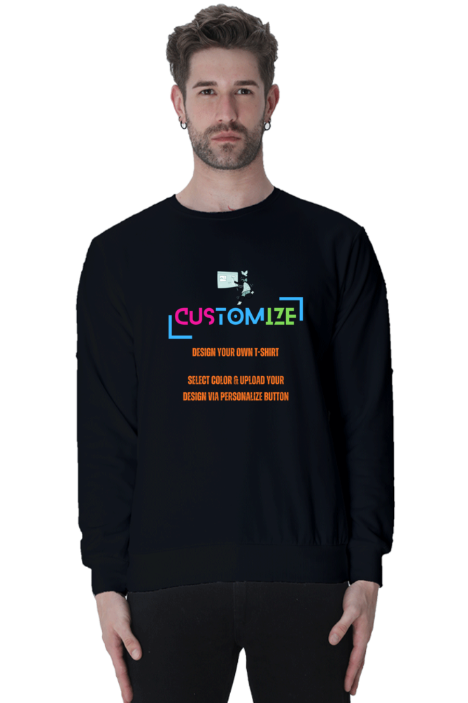 Customizable || Design Your Own Cool Sweatshirt || Unisex Sweatshirt