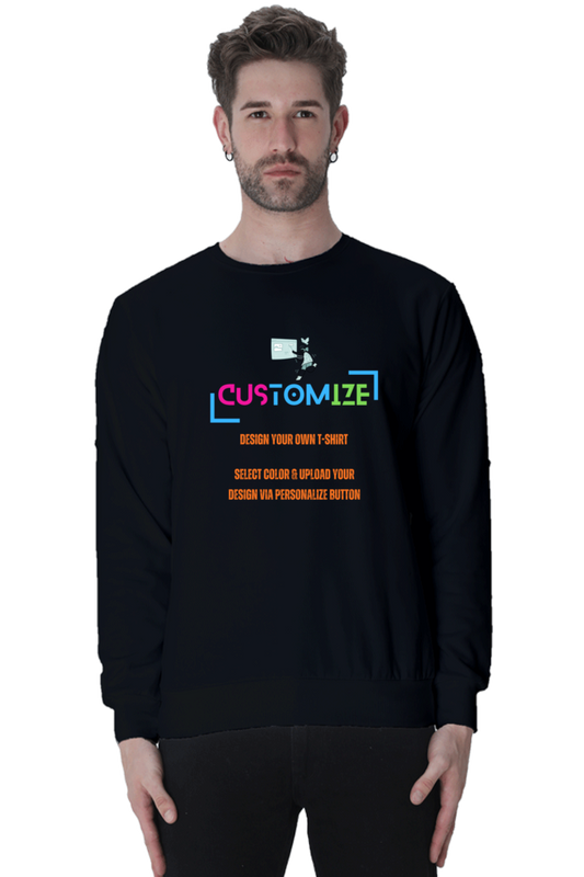 Customizable || Design Your Own Cool Sweatshirt || Unisex Sweatshirt