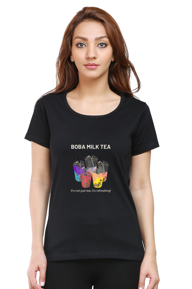 Women's "Boba Milk Tea" T-Shirt