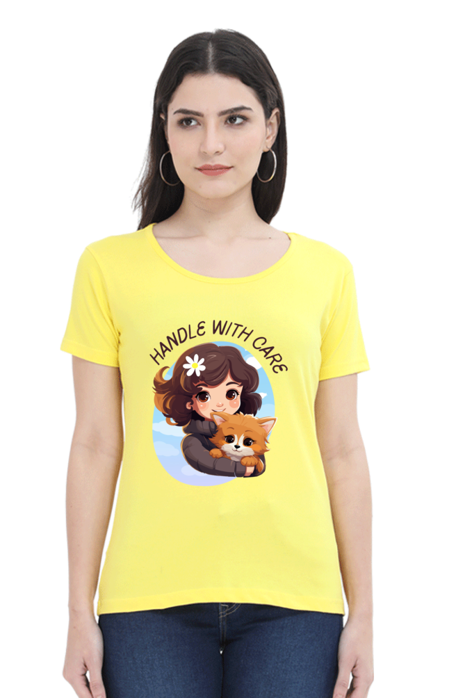 Women's "Handle with Care" T-Shirt