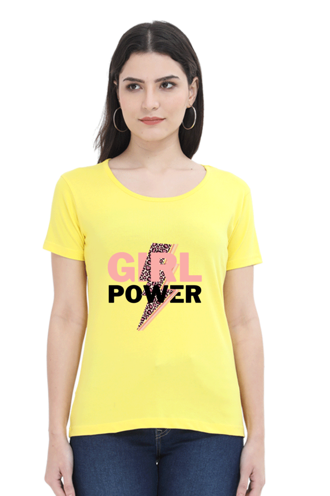 Women Girl Power T-Shirt