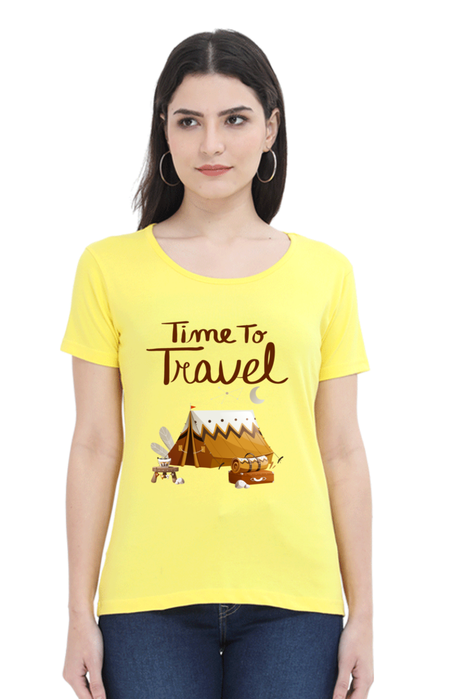 Time to Travel Camp Women's T-Shirt