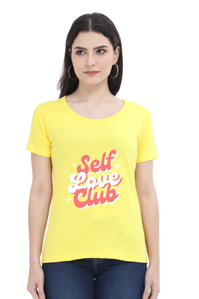 Women’s “Self Love Club” T-Shirt - Empower Your Style