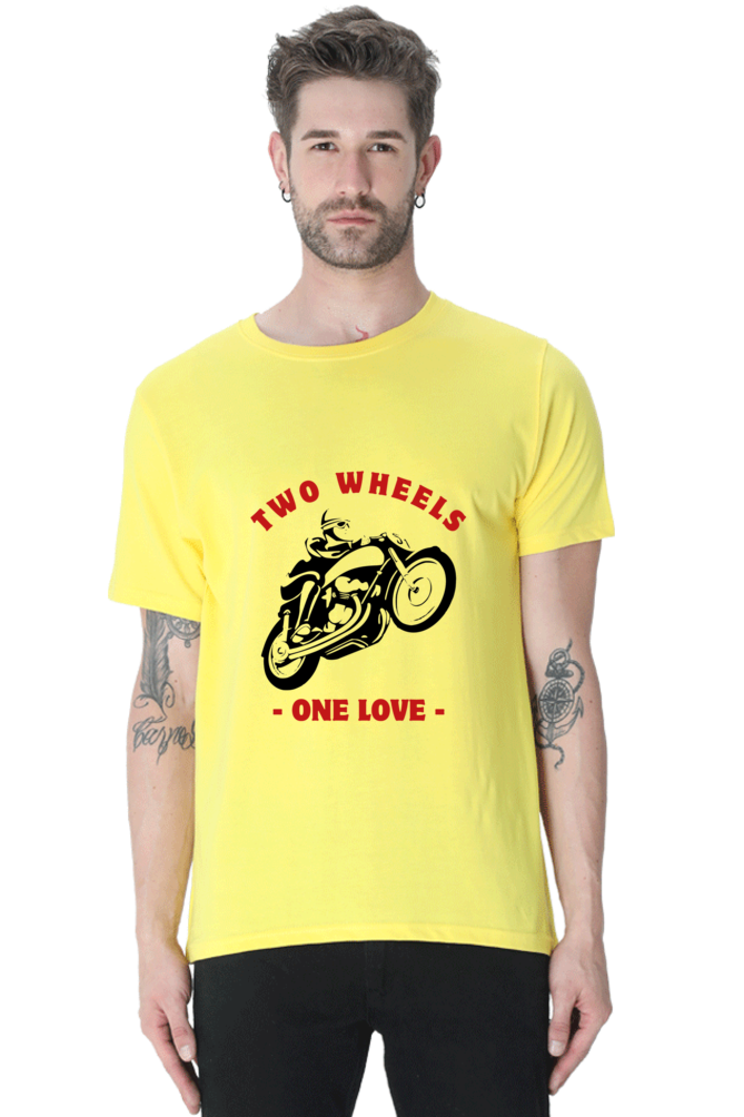 Men’s “Two Wheels One Love” T-Shirt