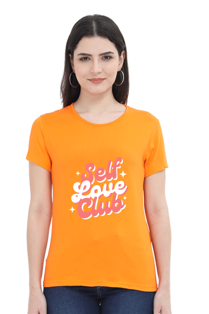 Women’s “Self Love Club” T-Shirt - Empower Your Style