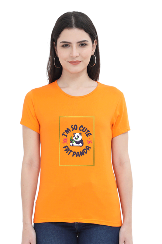 Women's Cute Panda T-Shirt