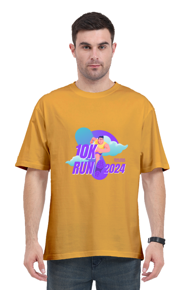 Unisex Oversized T-Shirt - 10K Run 2024 Edition