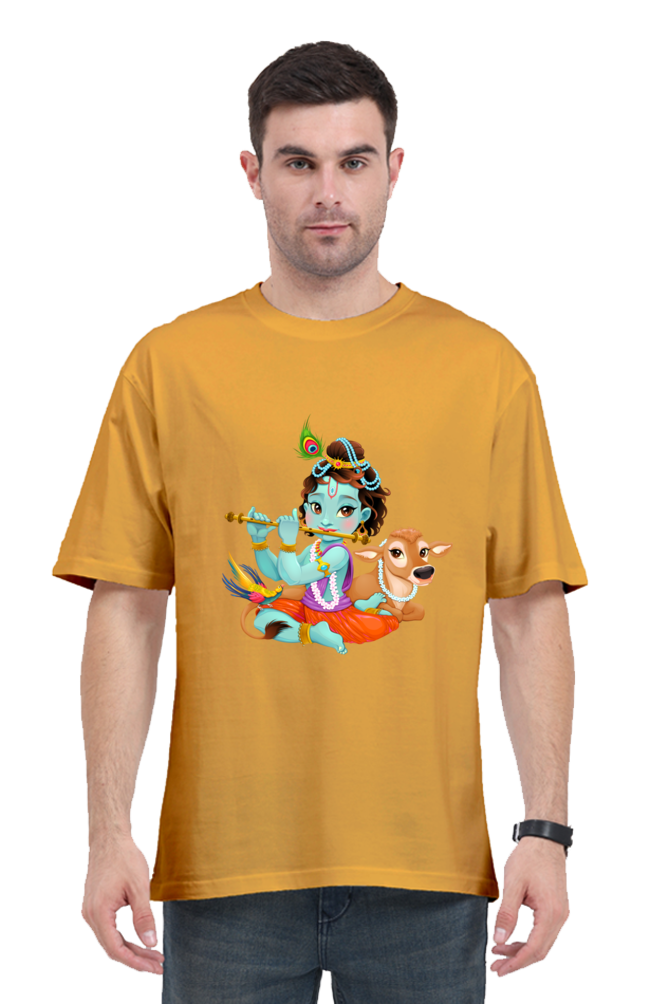 Unisex Oversized "Bal Krishna" T-Shirt