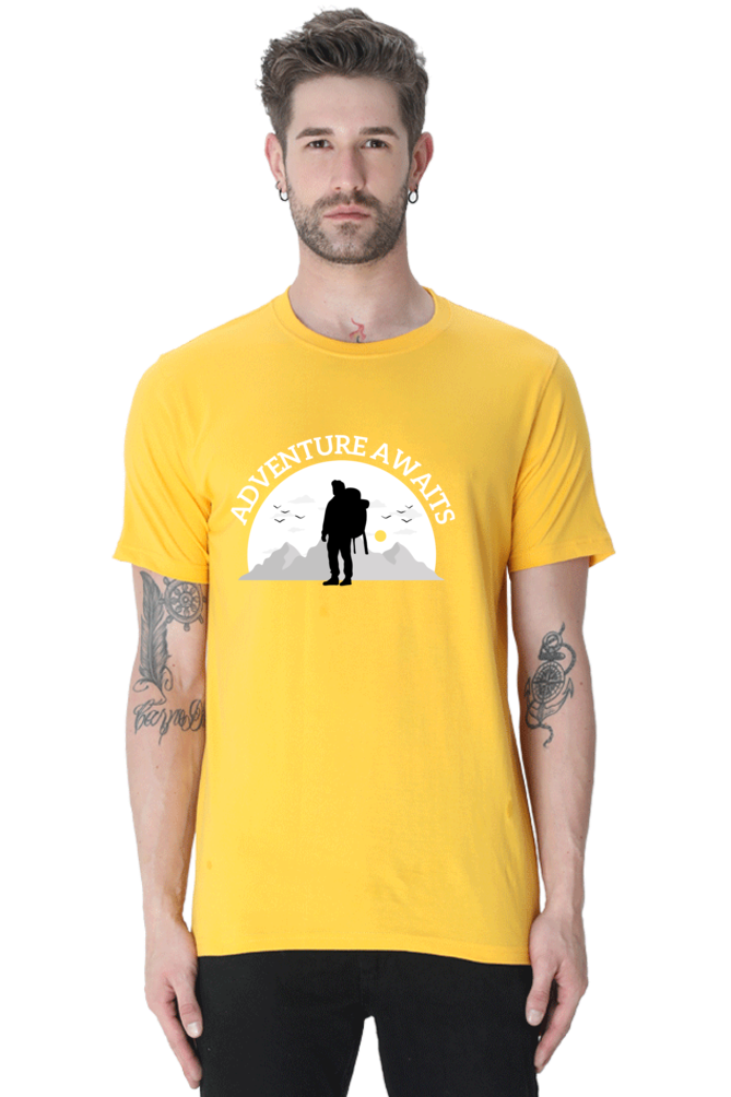 Men’s “Adventure Awaits” T-Shirt