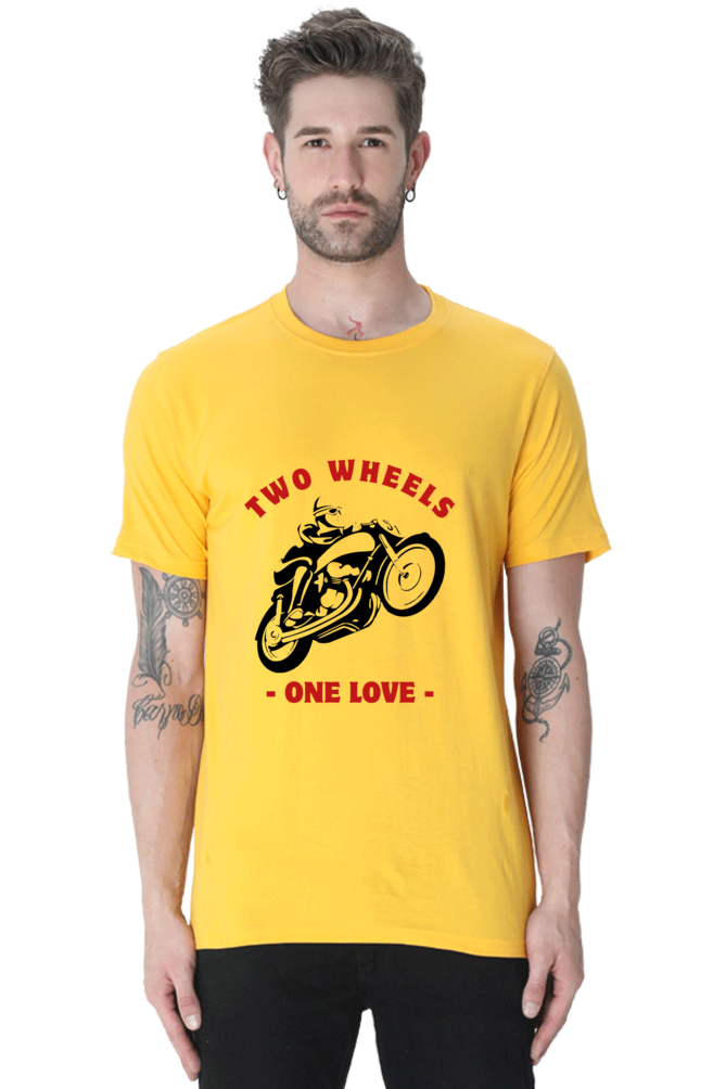 Men’s “Two Wheels One Love” T-Shirt