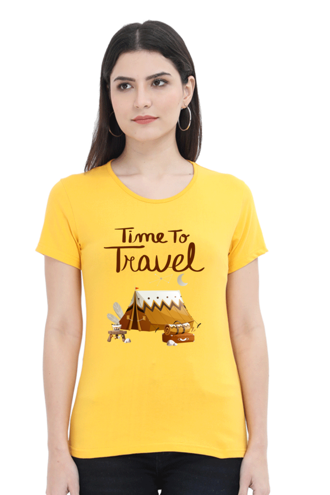 Time to Travel Camp Women's T-Shirt