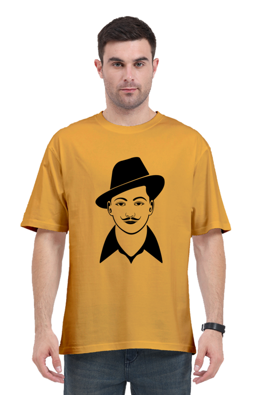 Unisex Oversized "Bhagat Singh" T-Shirt