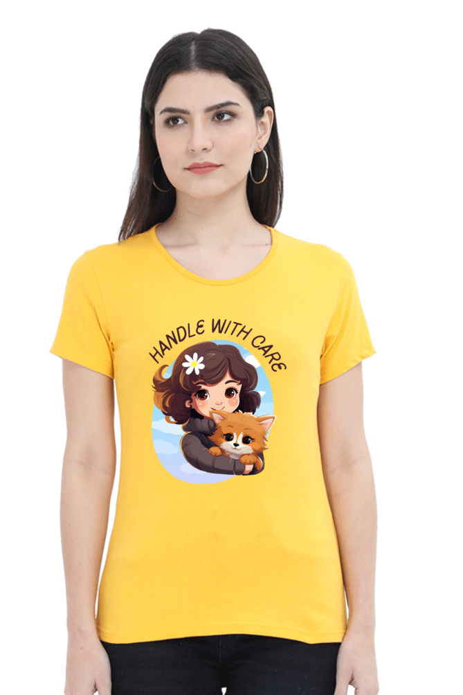 Women's "Handle with Care" T-Shirt