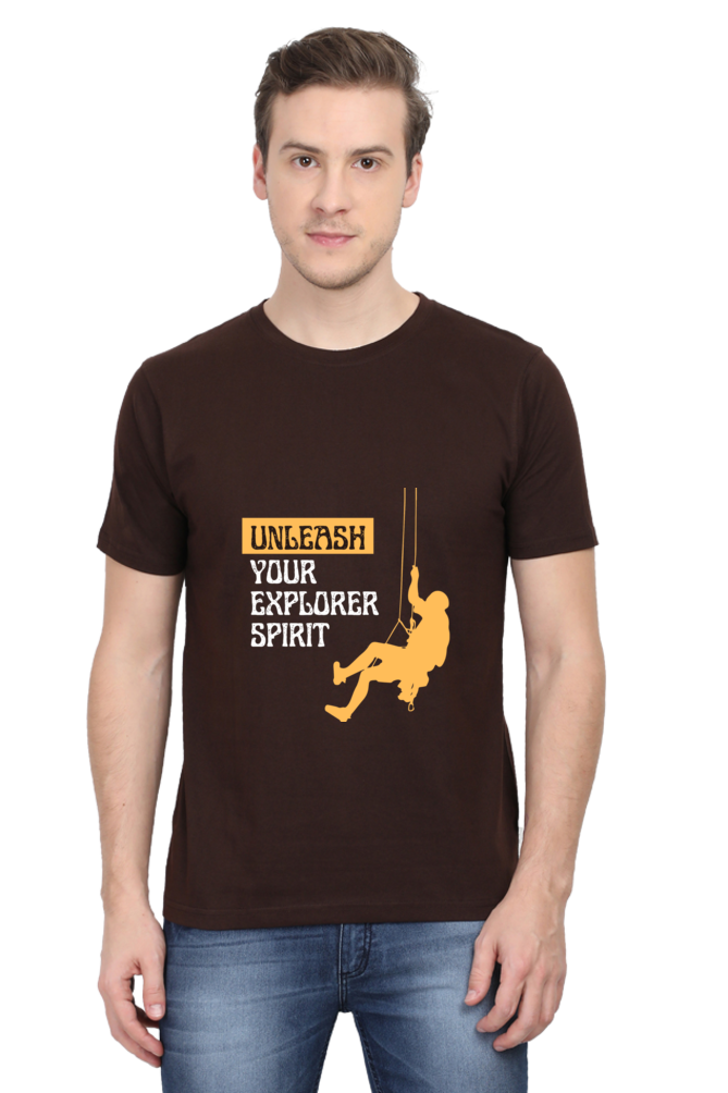 Men’s “Unleash Your Explorer Spirit” T-Shirt