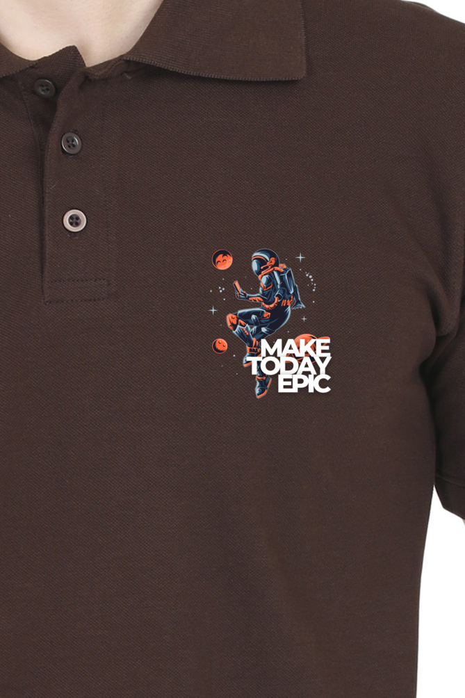 Men’s Polo “Make Today Epic” T-Shirt