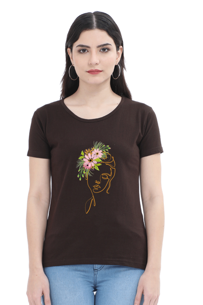 Flower Crowned Women's T-Shirt