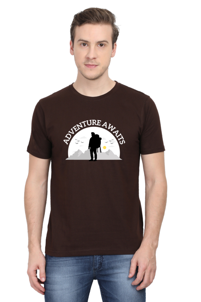 Men’s “Adventure Awaits” T-Shirt