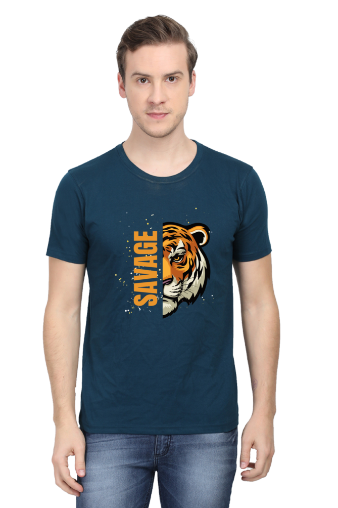 Savage Tiger Emblem Unisex T-Shirt