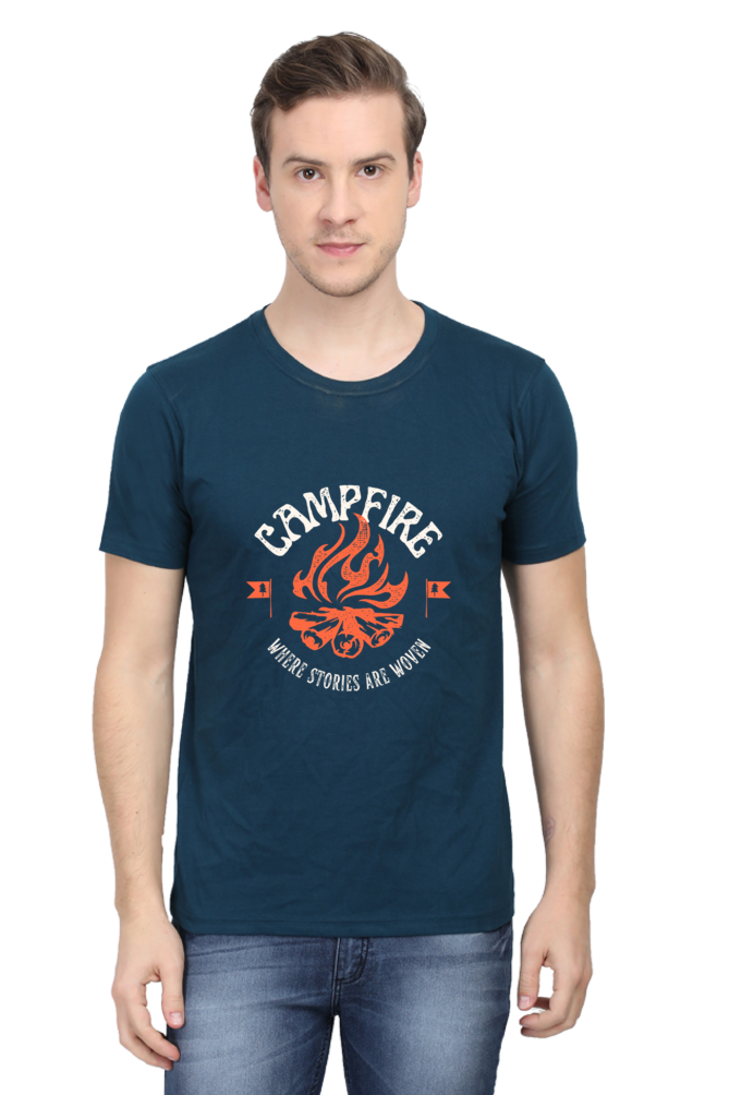 Men’s “Campfire: Where Stories Are Woven” T-Shirt