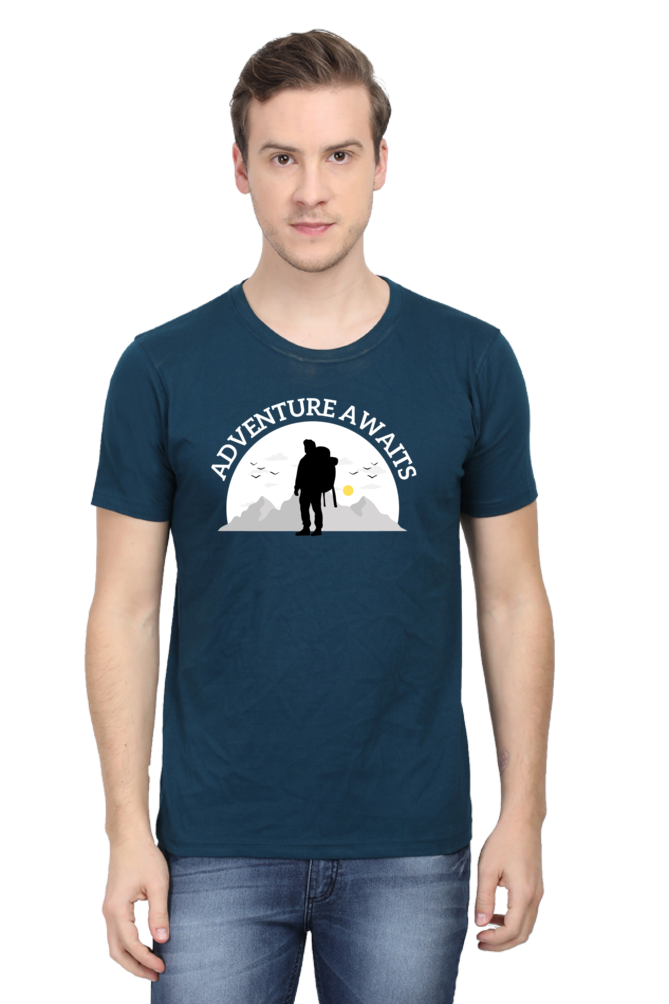 Men’s “Adventure Awaits” T-Shirt