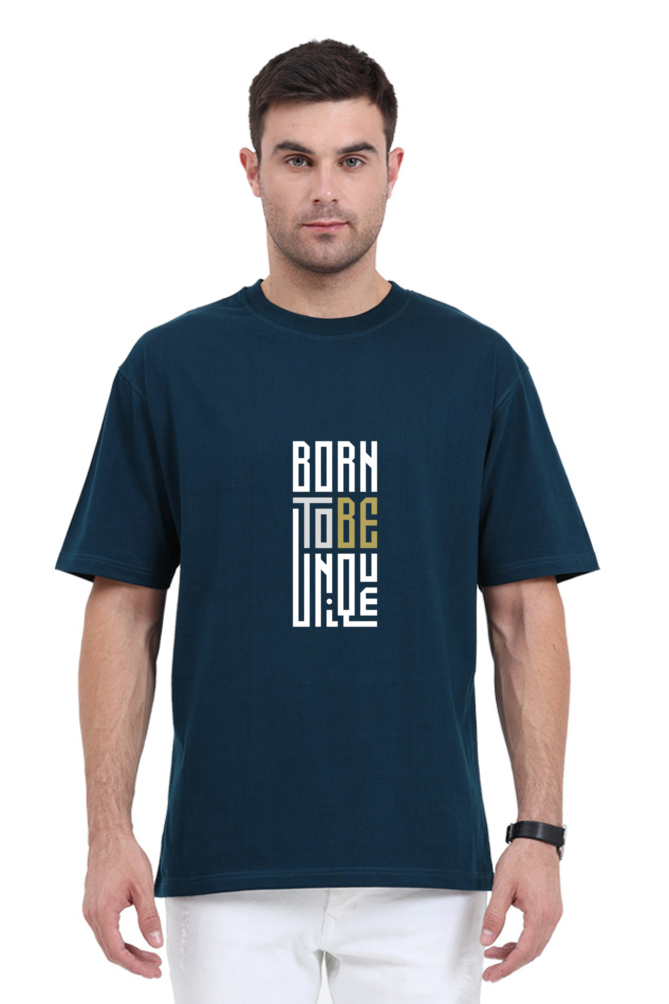 Unisex Oversized "Born to Be Unique" T-Shirt