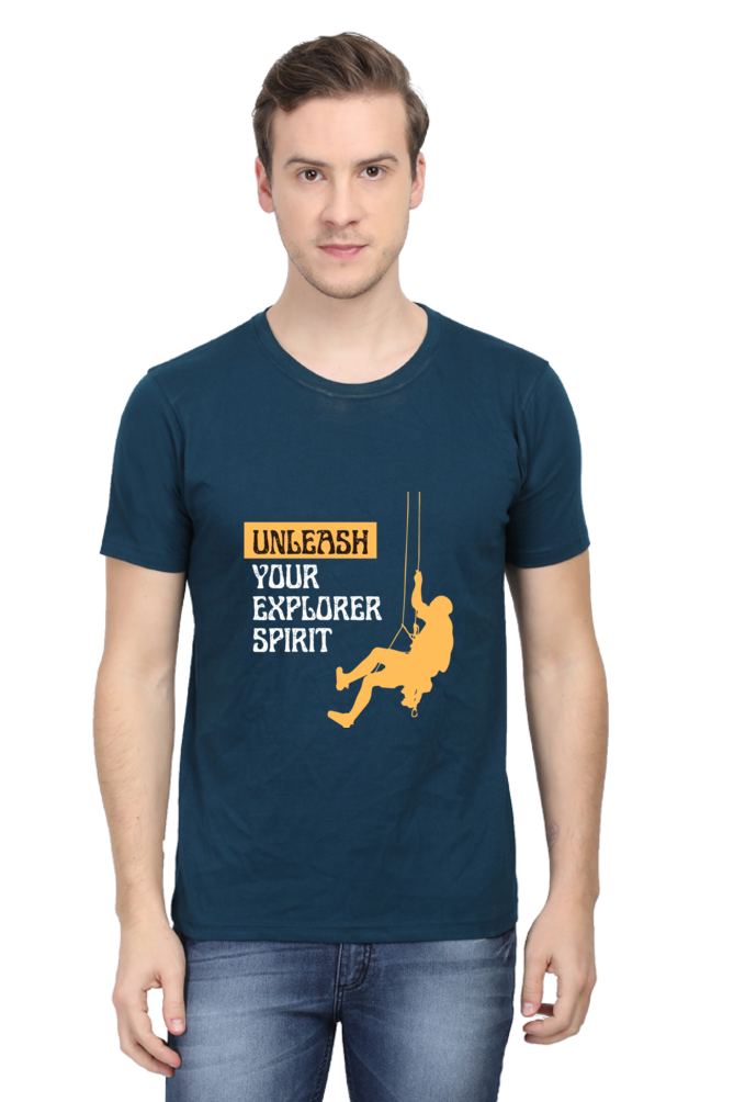 Men’s “Unleash Your Explorer Spirit” T-Shirt