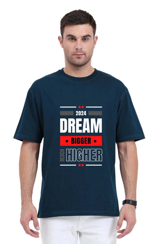 Unisex- 2024 “Dream Bigger, Reach Higher” Inspirational T-Shirt