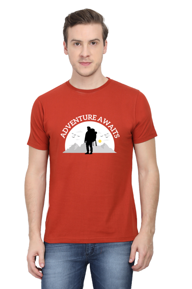 Men’s “Adventure Awaits” T-Shirt