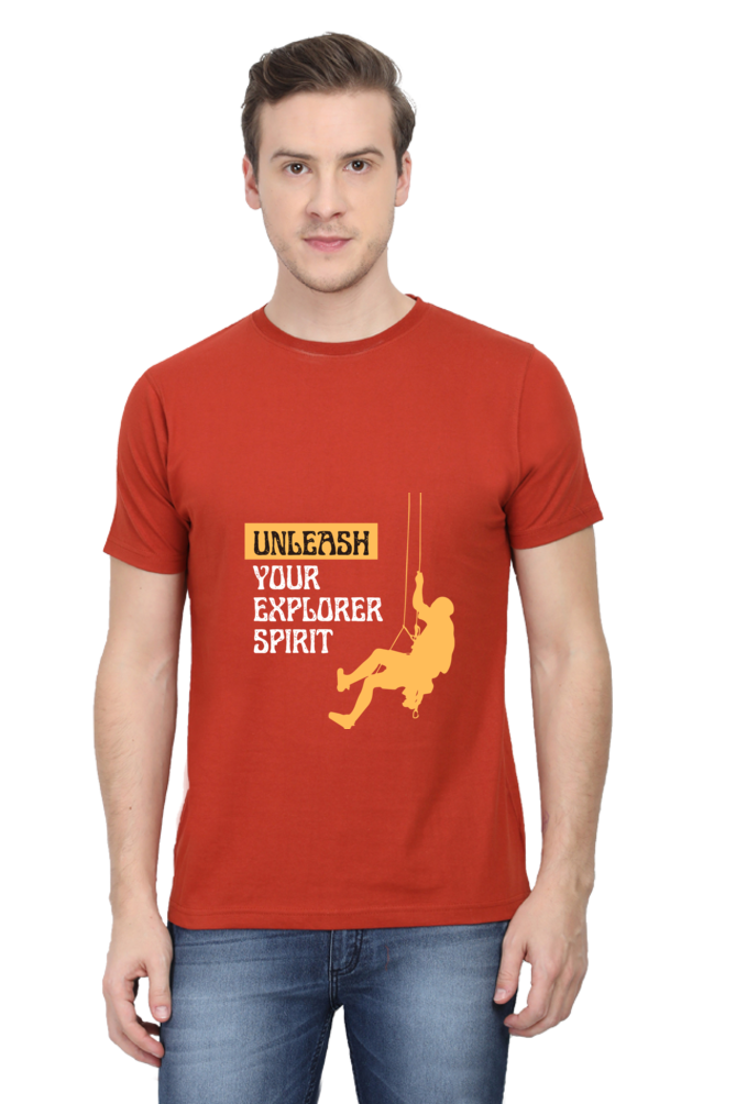 Men’s “Unleash Your Explorer Spirit” T-Shirt