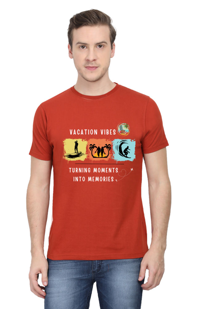 Unisex T-Shirt - "Travel Vibes: Turning Moments Into Memories"