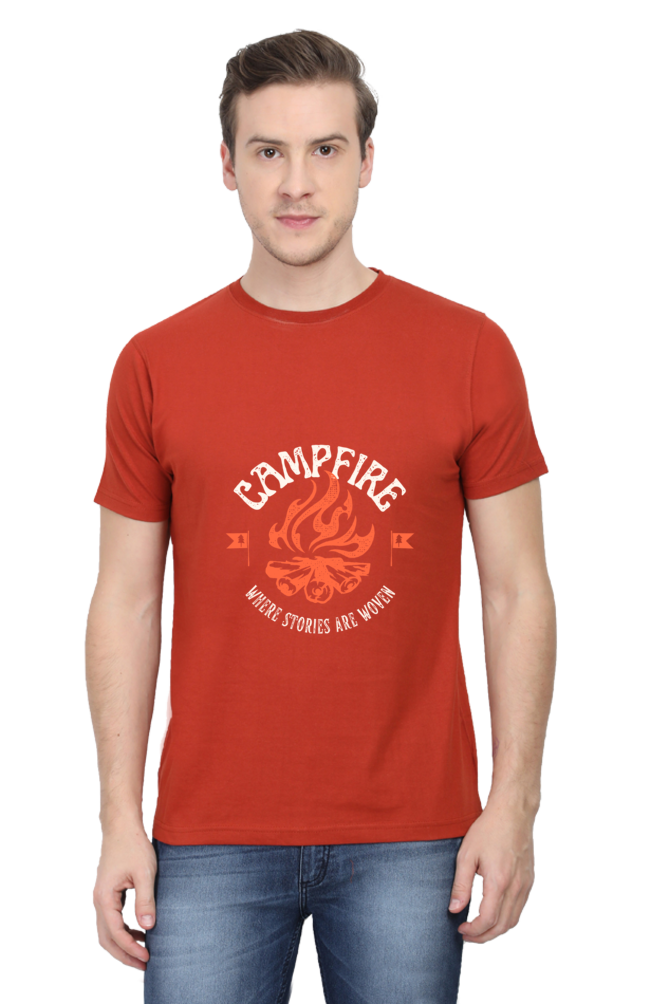 Men’s “Campfire: Where Stories Are Woven” T-Shirt