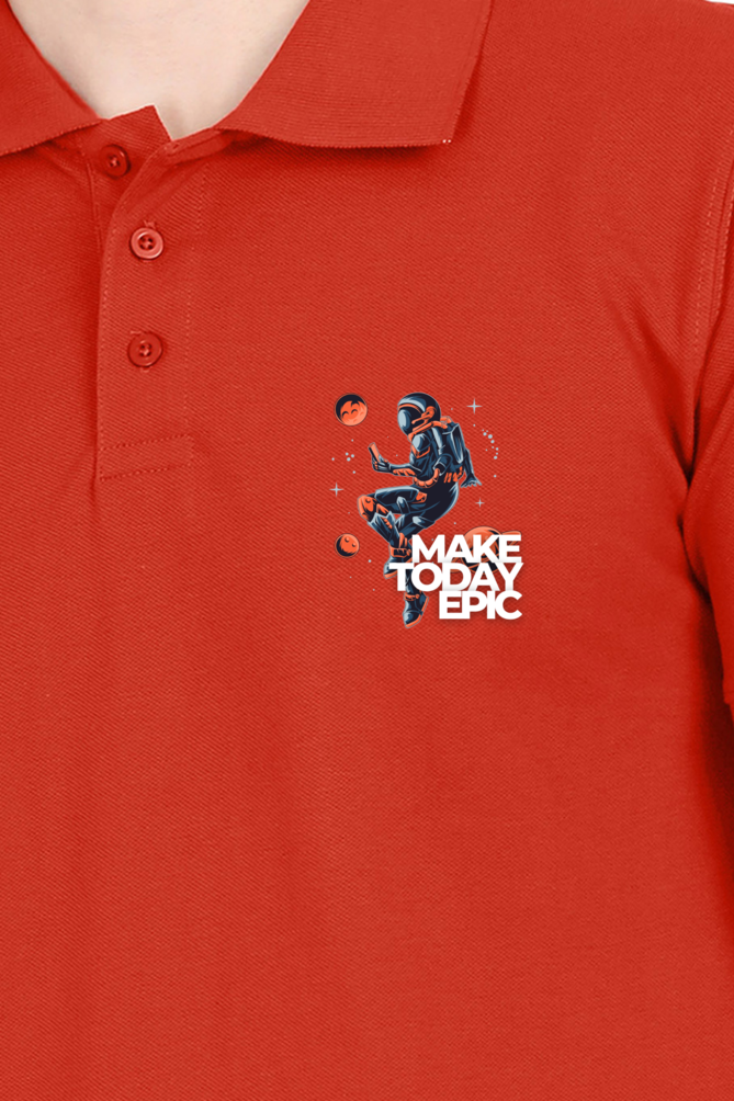 Men’s Polo “Make Today Epic” T-Shirt