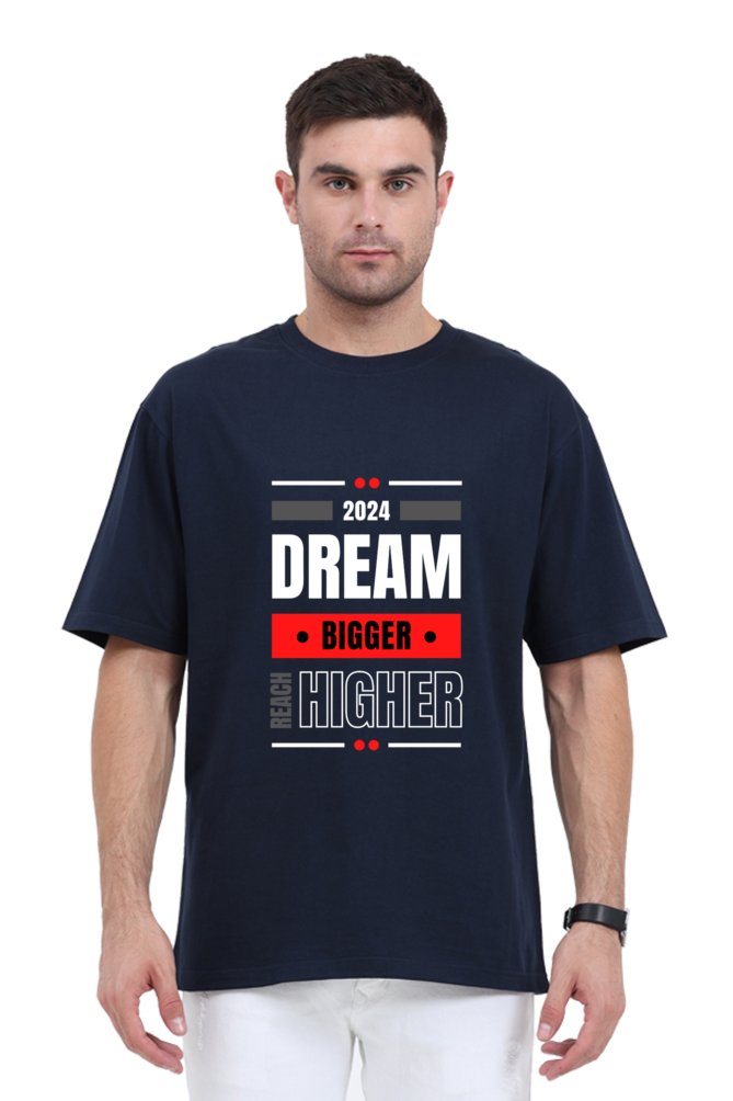 Unisex- 2024 “Dream Bigger, Reach Higher” Inspirational T-Shirt