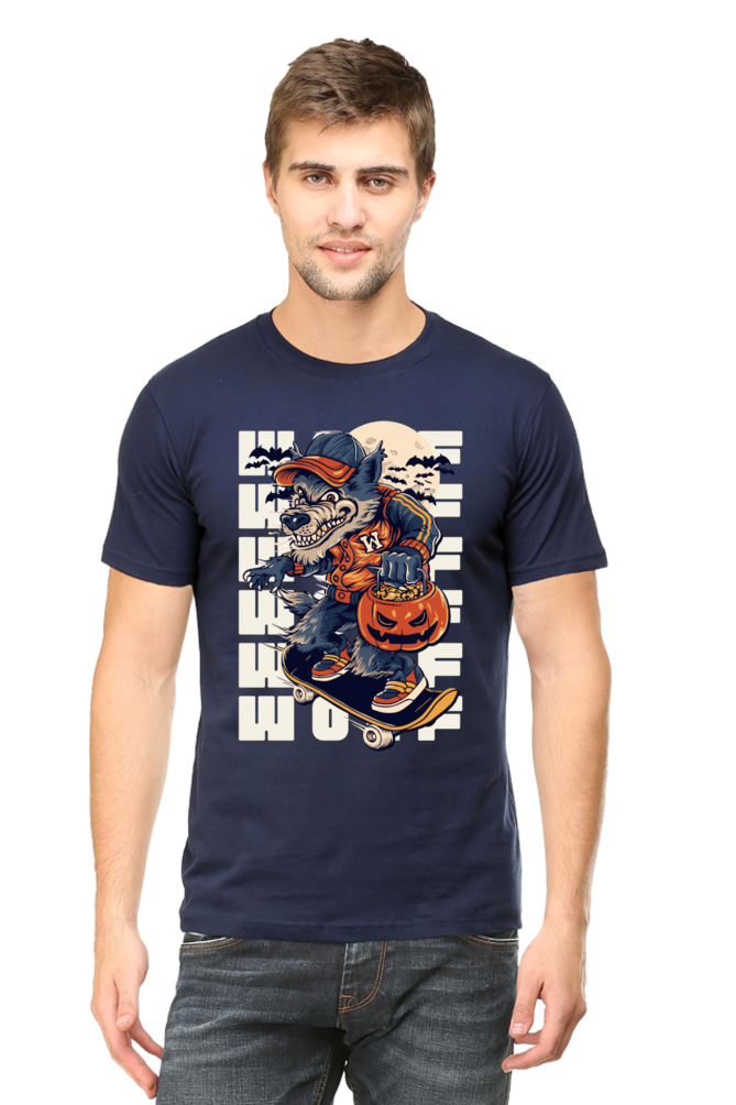 Men's "Man with Wolf" T-Shirt