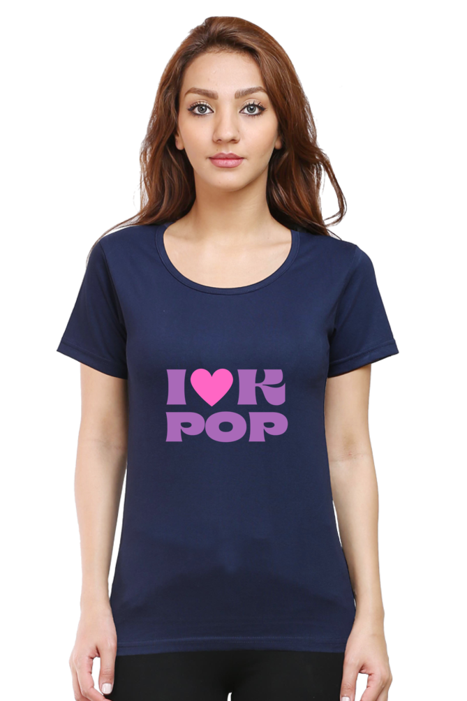 Women's "I Love K-Pop" T-Shirt