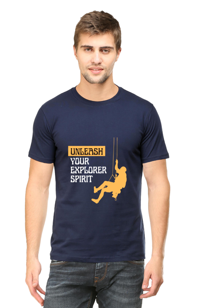 Men’s “Unleash Your Explorer Spirit” T-Shirt